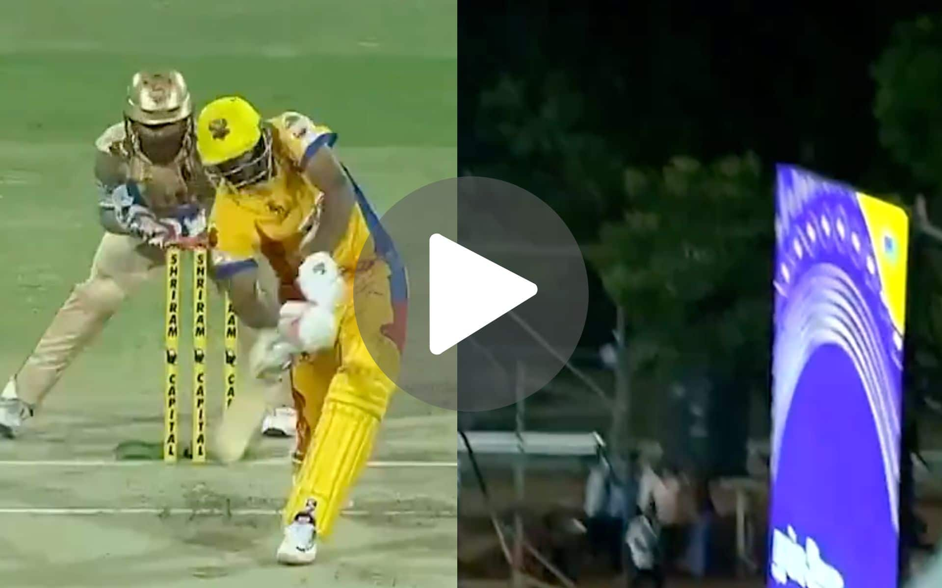 [Watch] Ravi Ashwin Tonks Six Out Of The Ground In His Swashbuckling 57 During TNPL Eliminator